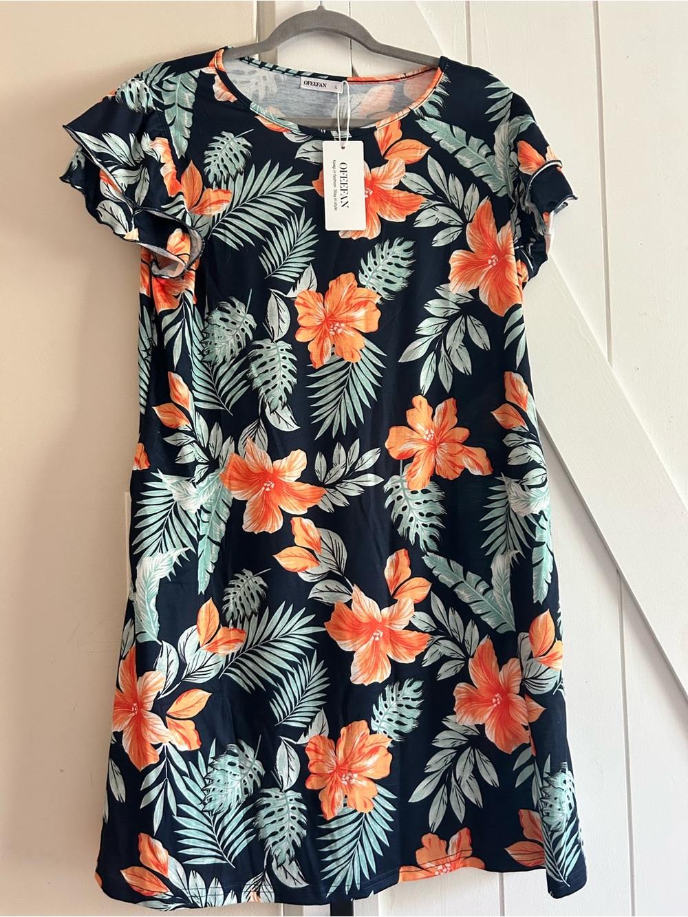 Floral vacation dress